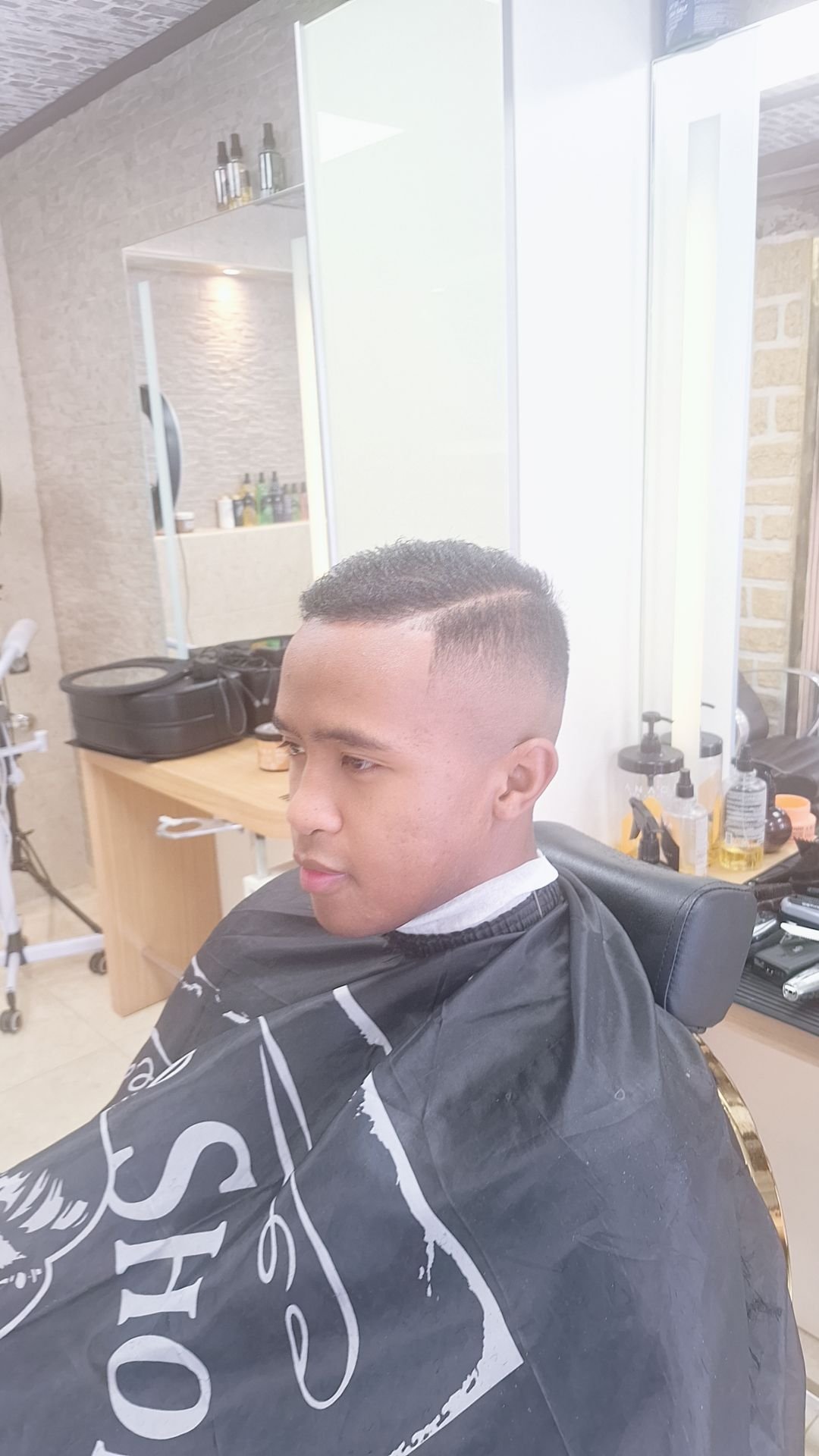 Réalisation Shayin Coiffeur