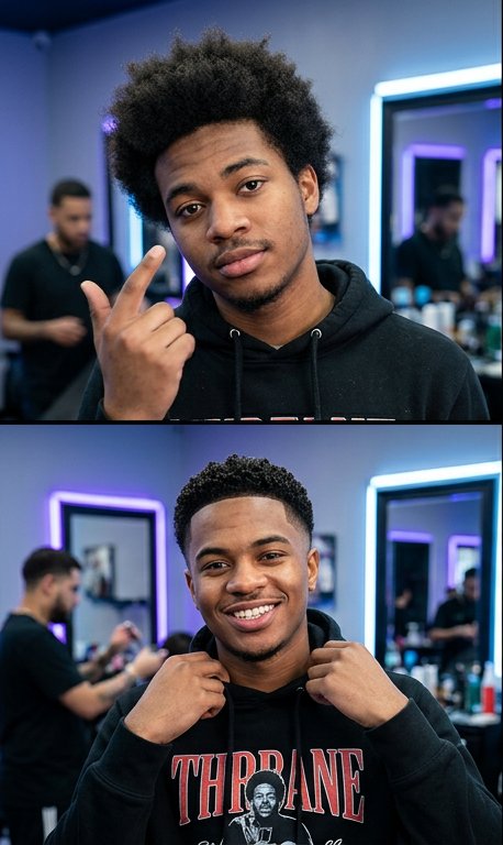 Réalisation Alliances haircut